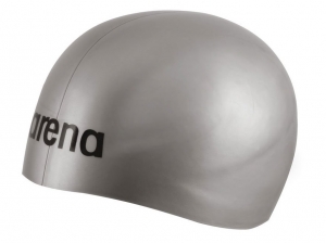 Шапочка Arena 3D Ultra, silver/black