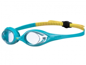 Очки Arena Spider JR, clear/mint/yellow