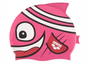 Шапочка Arena AWT Fish, pink