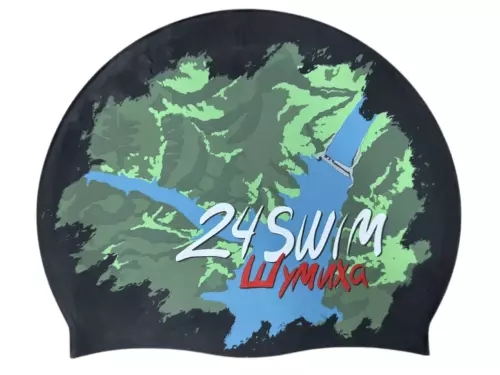 Шапочка 24swim Шумиха чёрная